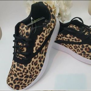 Athletic works shoes cheetah print